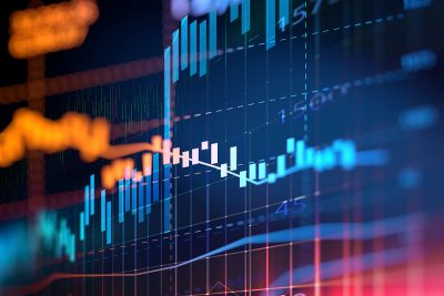 Economic graph keeping an eye on financial investments and the market